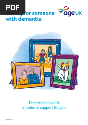 Caring for someone with dementia
