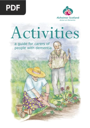 Activities: a guide for carers of people with dementia