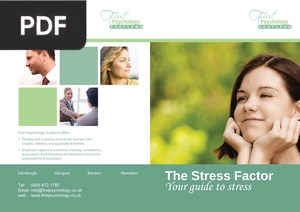 The Stress Factor. Your guide to stress
