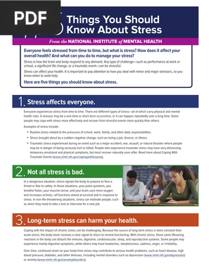 5 Things You Should Know About Stress (Article)