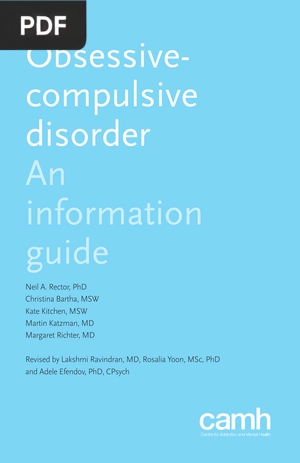 Obsessivecompulsive disorder. An information guide