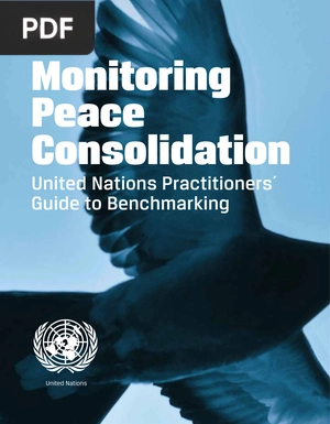 Monitoring Peace Consolidation United Nations Practitioners´ Guide to Benchmarking