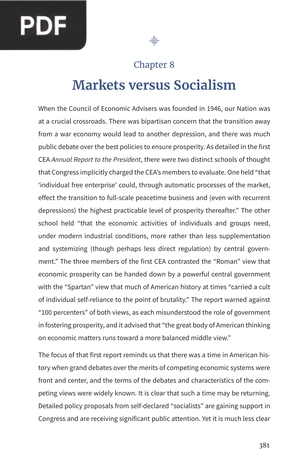 Markets versus Socialism