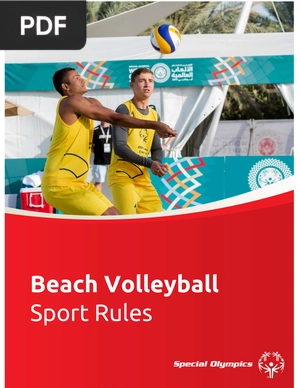Beach Volleyball. Sport Rules