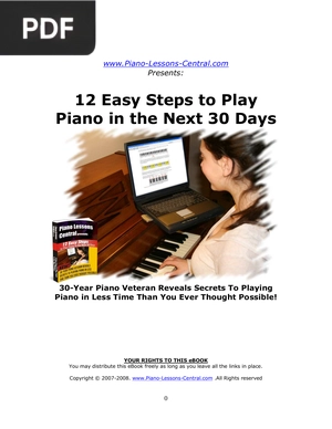 12 Easy Steps to Play Piano in the Next 30 Days