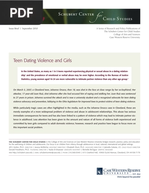 Teen Dating Violence and Girls (Article)