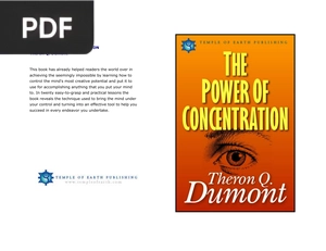 The power of concentration