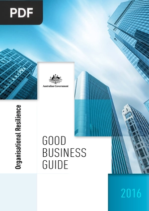 Organisational Resilience. Good business guide
