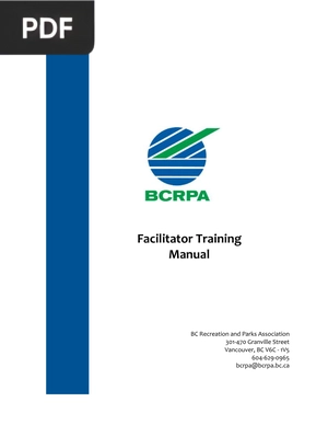 Facilitator Training Manual