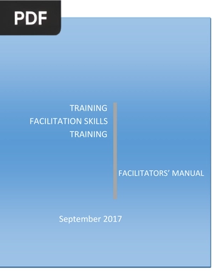 Training Facilitation Skills