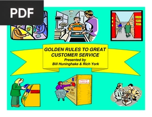 Golden Rules To Great Customer Service (Presentation)