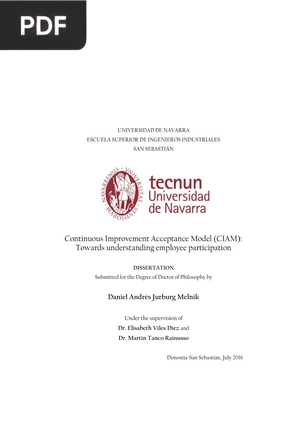 Continuous Improvement Acceptance Model