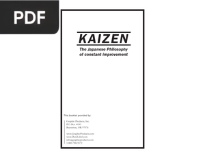 KAIZEN -The Japanese Philosophy of constant improvement (Article)