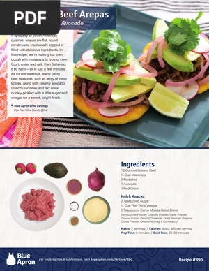 Venezuelan Beef Arepas (Article)