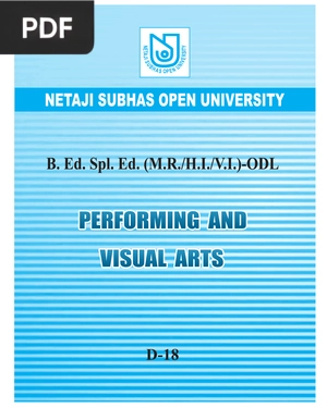 Performing and visual arts