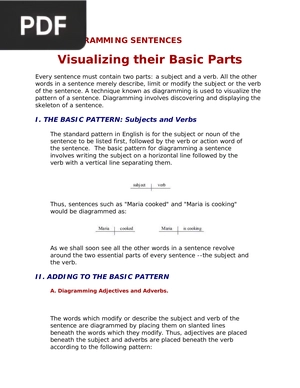 Visualizing their Basic Parts