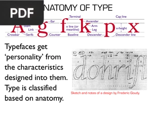 Anatomy Of Type