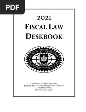 2021 Fiscal Law Deskbook