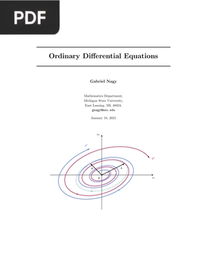 Ordinary Differential Equations