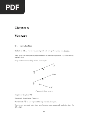Vectors