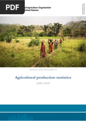 Agricultural production statistics