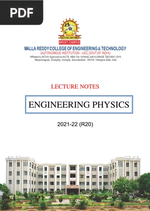 Engineering Physics