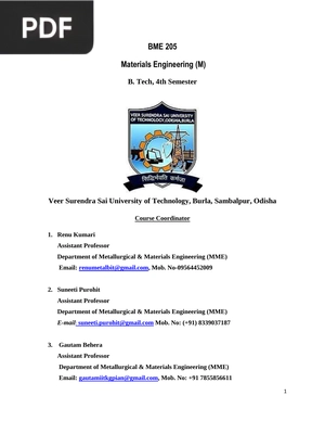 Materials Engineering