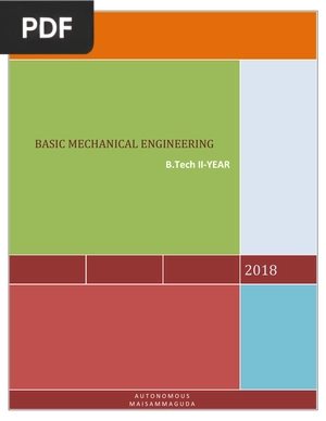 Basic Mechanical Engineering