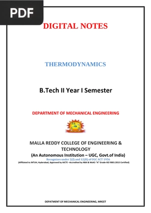 Engineering thermodynamics