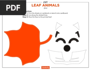 Leaf animals - Fox (Article)