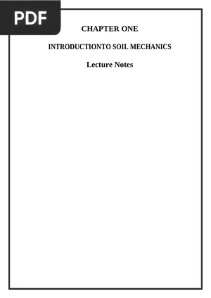Introductionto Soil Mechanics