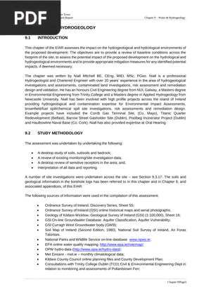 Water & Hydrogeology