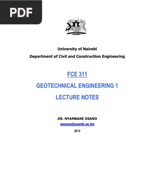 Geotechnical Engineering
