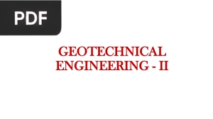 Geotechnical engineering (Presetantion)