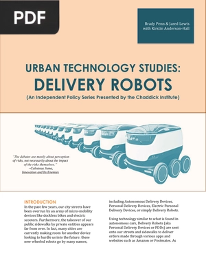 Urban Technology Studies - Delivery Robots