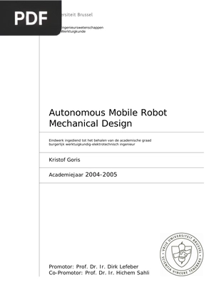 Autonomous Mobile Robot Mechanical Design