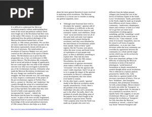 The Mexican Revolution