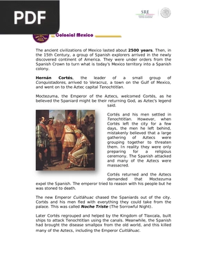 Colonial Mexico (Article)