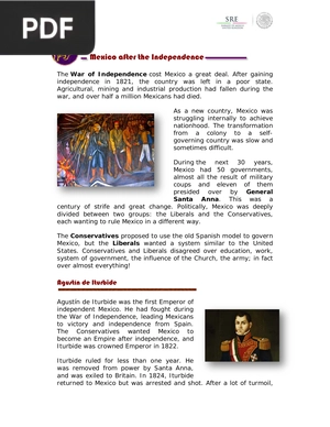 Mexico after the Independence (Article)