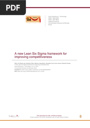 A new Lean Six Sigma framework for improving competitiveness