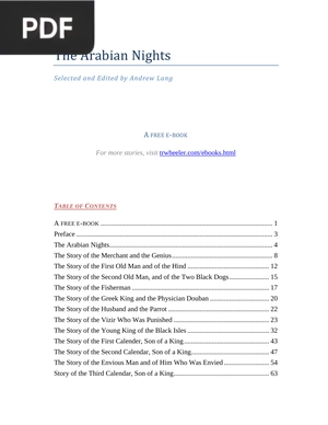 The Arabian Nights