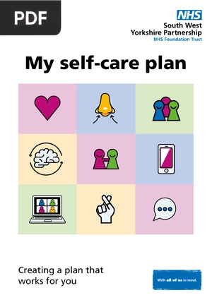 My self-care plan