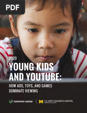 Young Kids and Youtube: How Ads, Toys, and Games Dominate Viewing