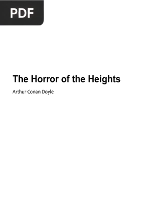The Horror of the Heights
