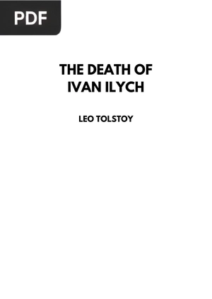 The Death of Ivan Ilyich