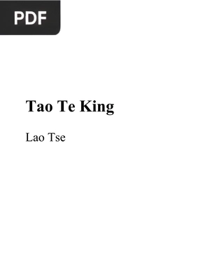 Tao Te King