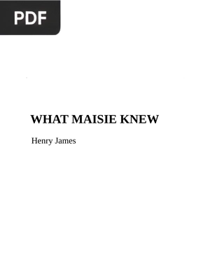 What Maisie Knew