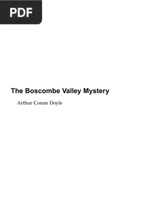 The Boscombe Valley Mystery