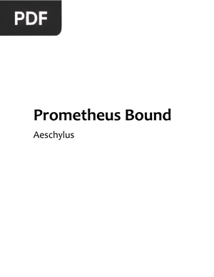 Prometheus Bound