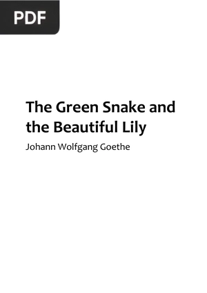 The Green Snake and the Beautiful Lily